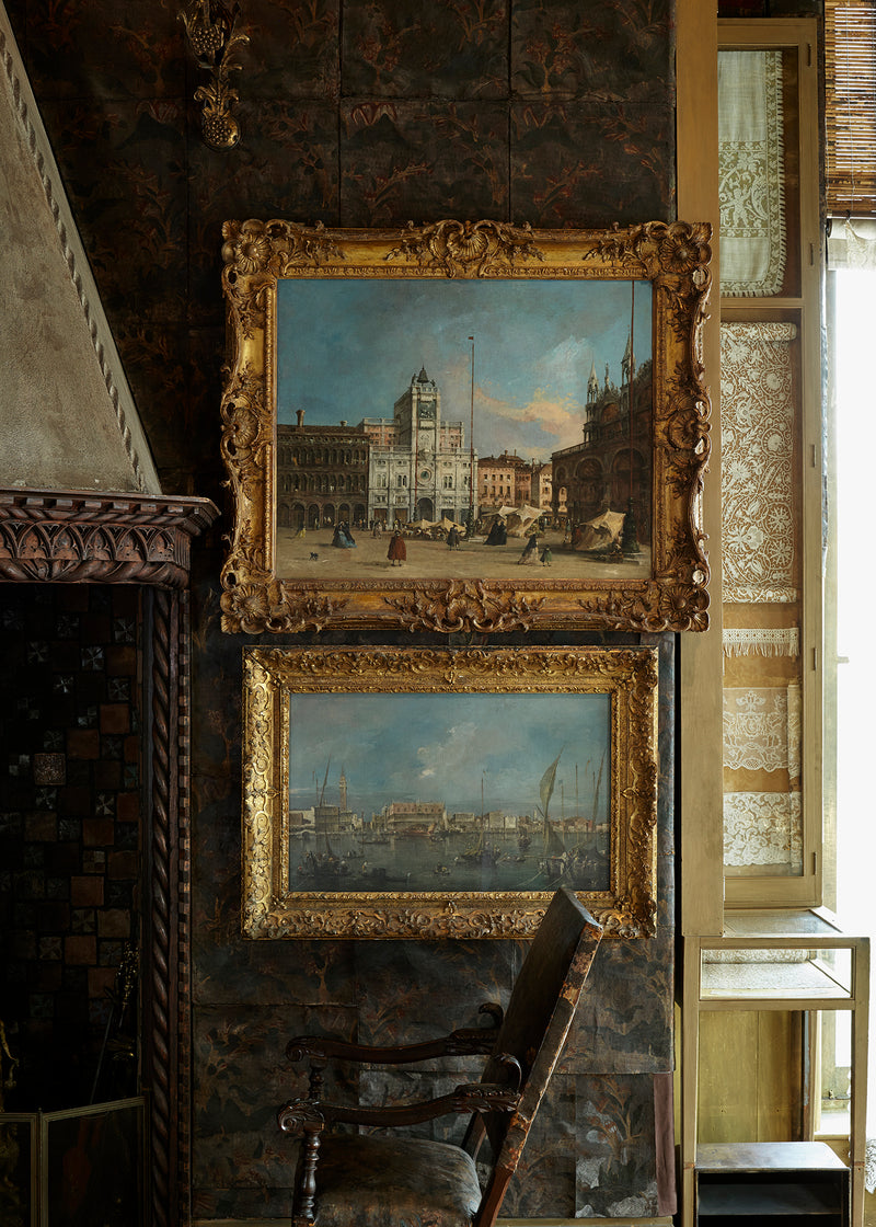 Výhled na Riva degli Schiavoni a Piazzetta - Francesco Guardi