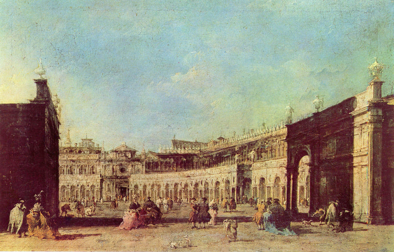 Náměstí svatého Marka - Francesco Guardi