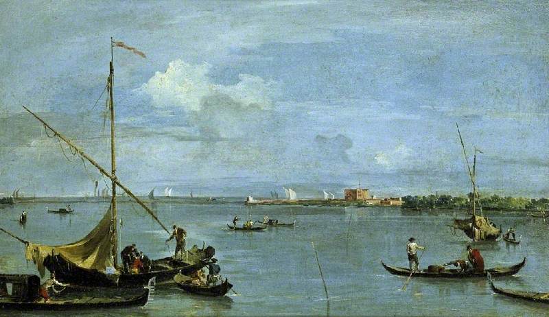 Forte S.Andrea Del Lido, Venise - Francesco Guardi