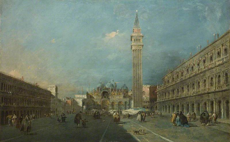 Venise : Piazza San Marco - Francesco Guardi