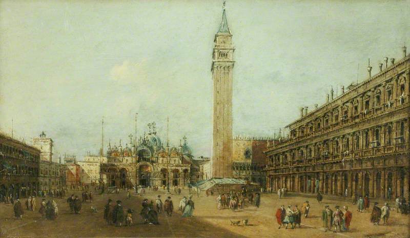 Místo svatého Marka, Benátky - Francesco Guardi