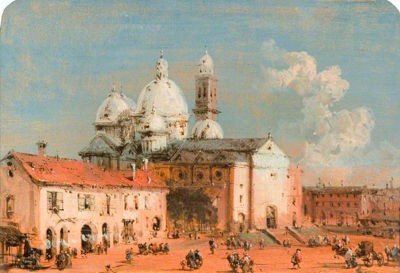 San Giustina du Prato della Valle, Padova - Francesco Guardi