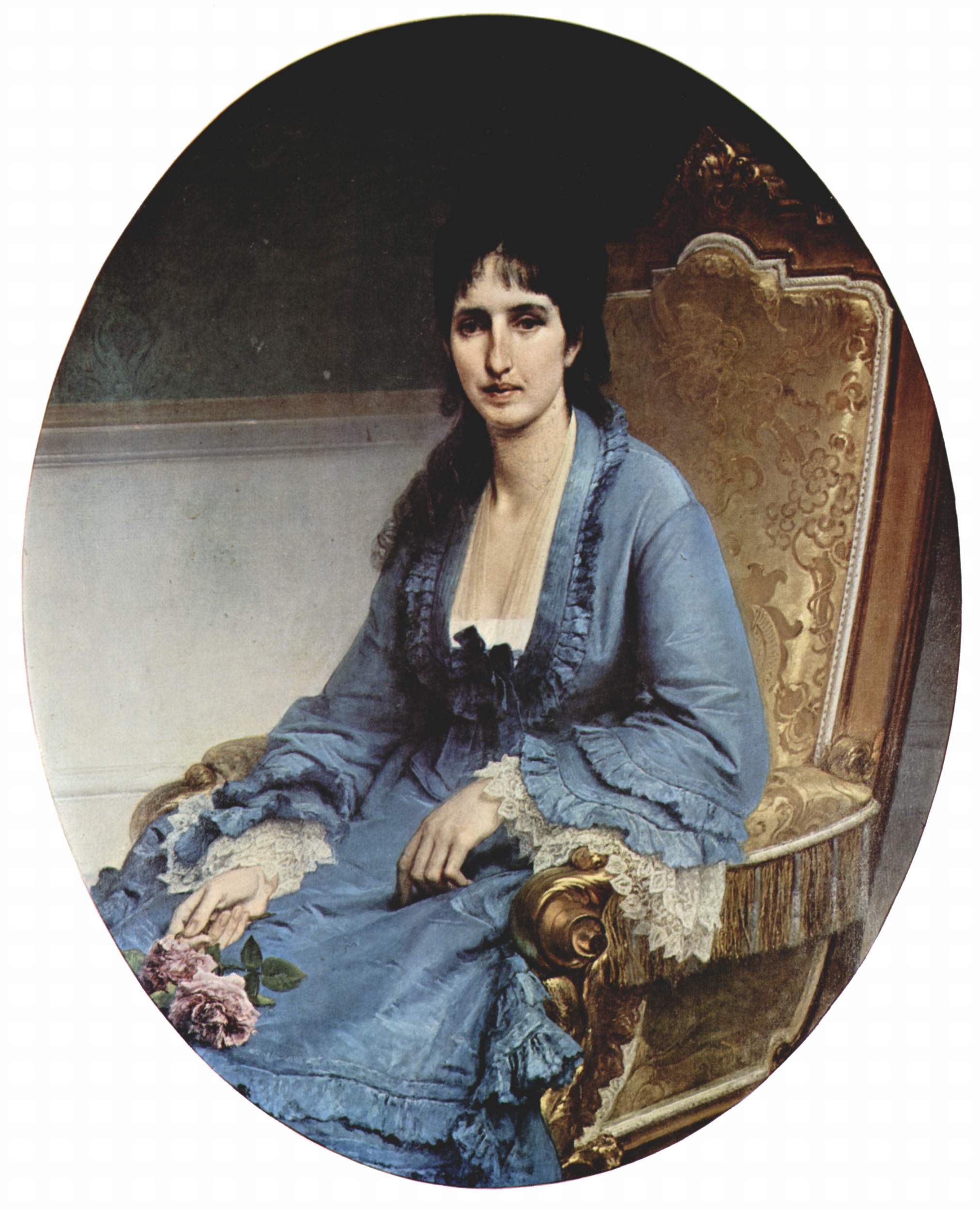 Portrait de la comtesse Antonietta Negroni Prati Morosini - Francesco Hayez