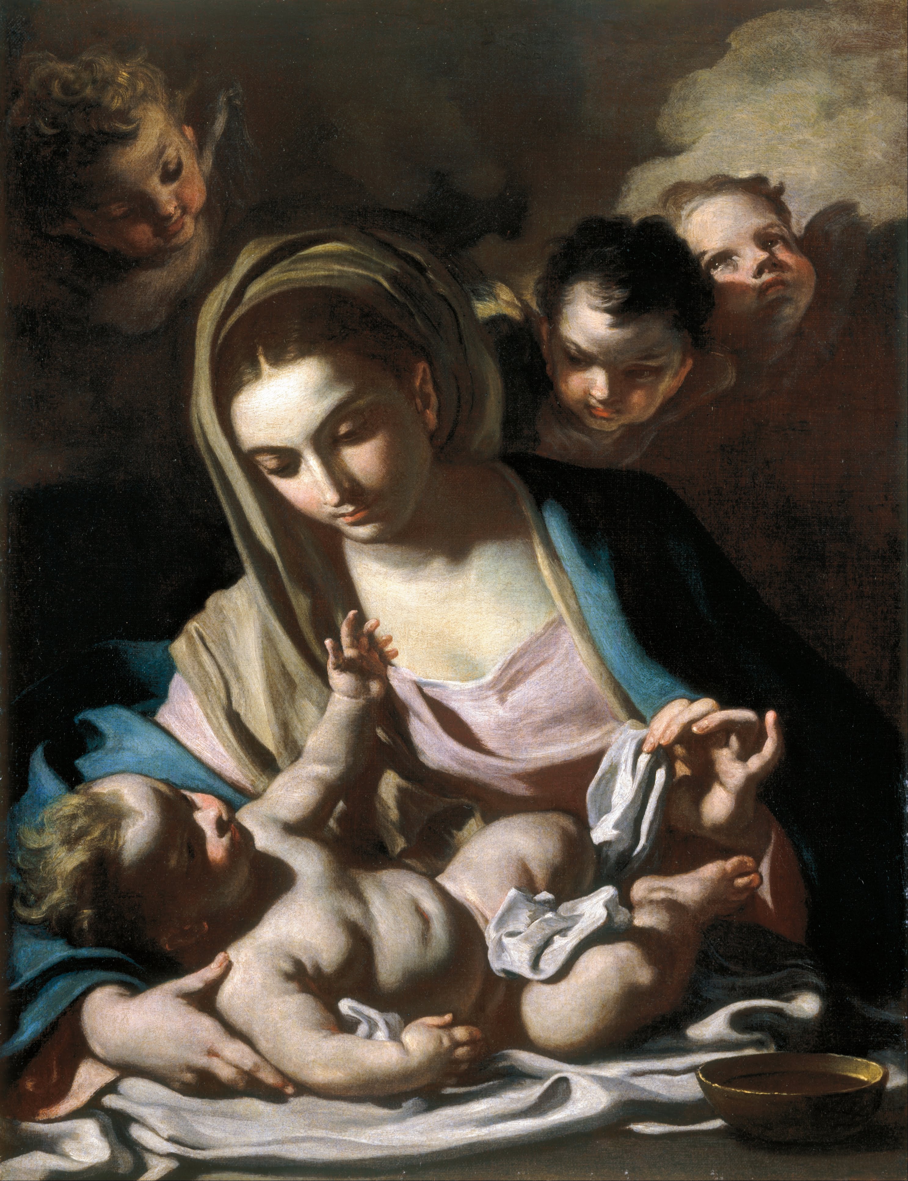 Vierge à l'Enfant - Francesco Solimena
