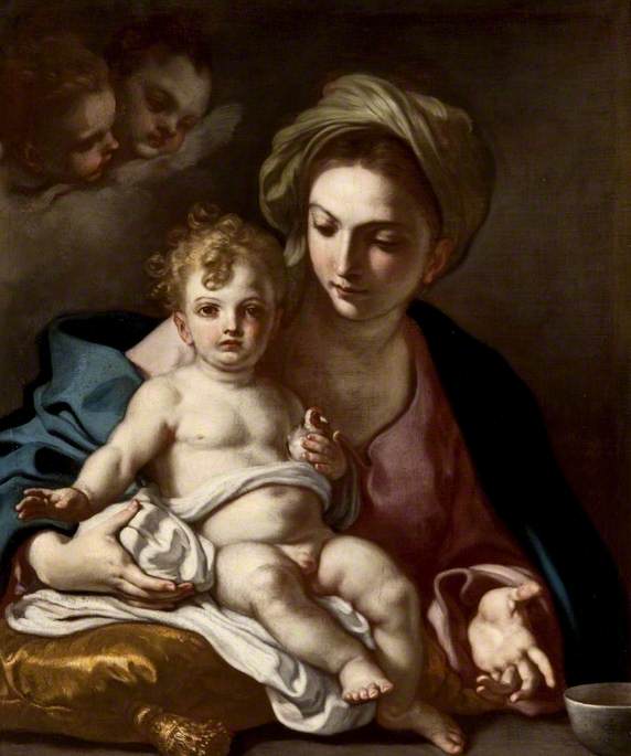 Vierge à l'Enfant - Francesco Solimena