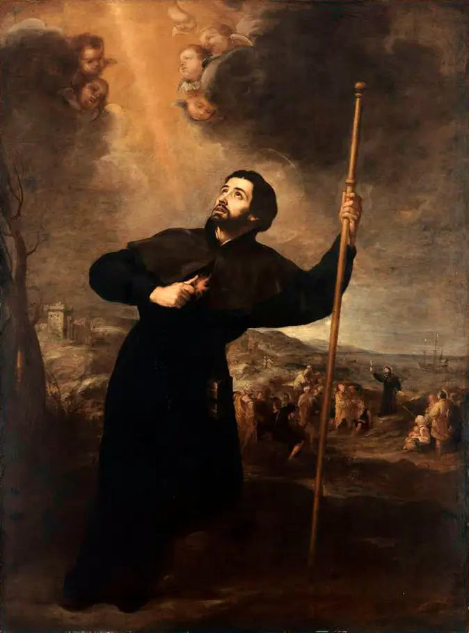 Sv. František Xaverský - Bartolomé Esteban Murillo