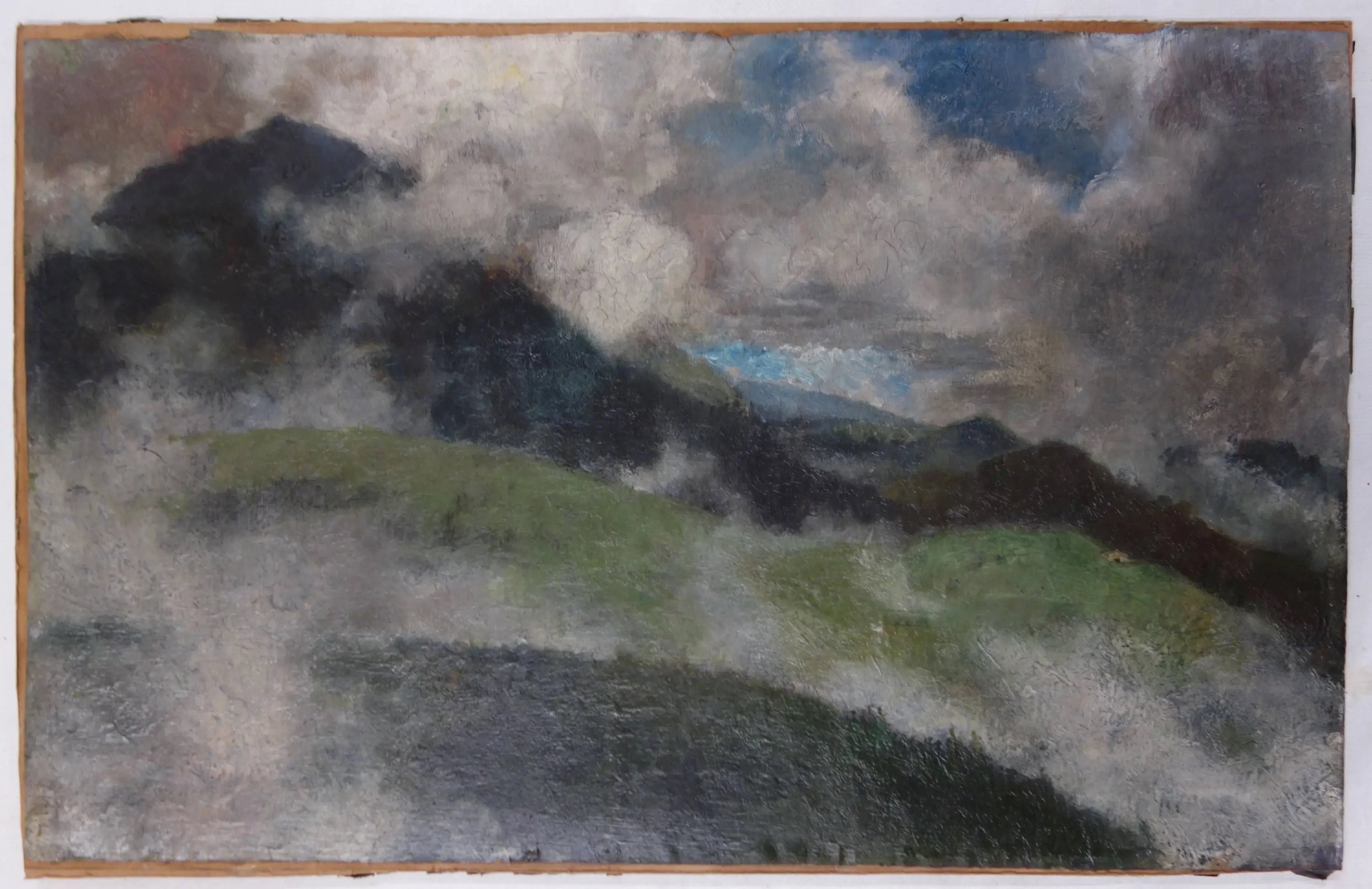 Reproduction du tableau « Brouillard montant - Franz Marc » par Alpha Reproduction en peinture à l’huile