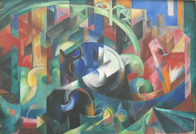 Býci I - Franz Marc
