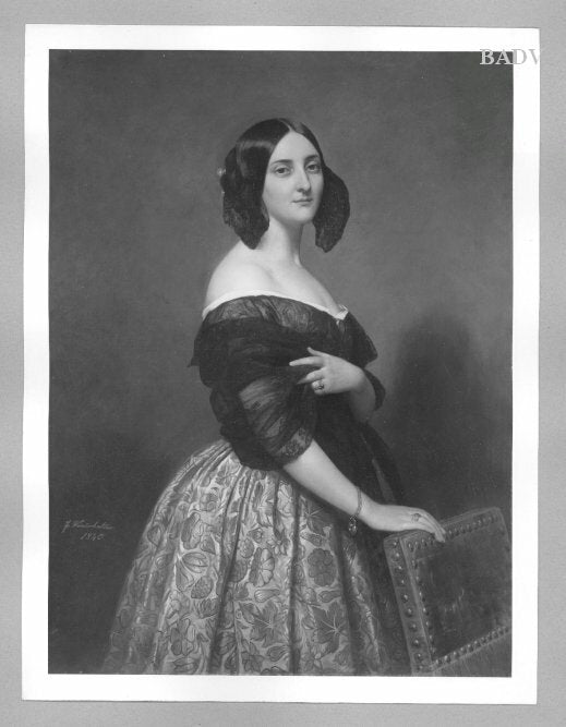 Portrait d'une dame - Franz Xaver Winterhalter