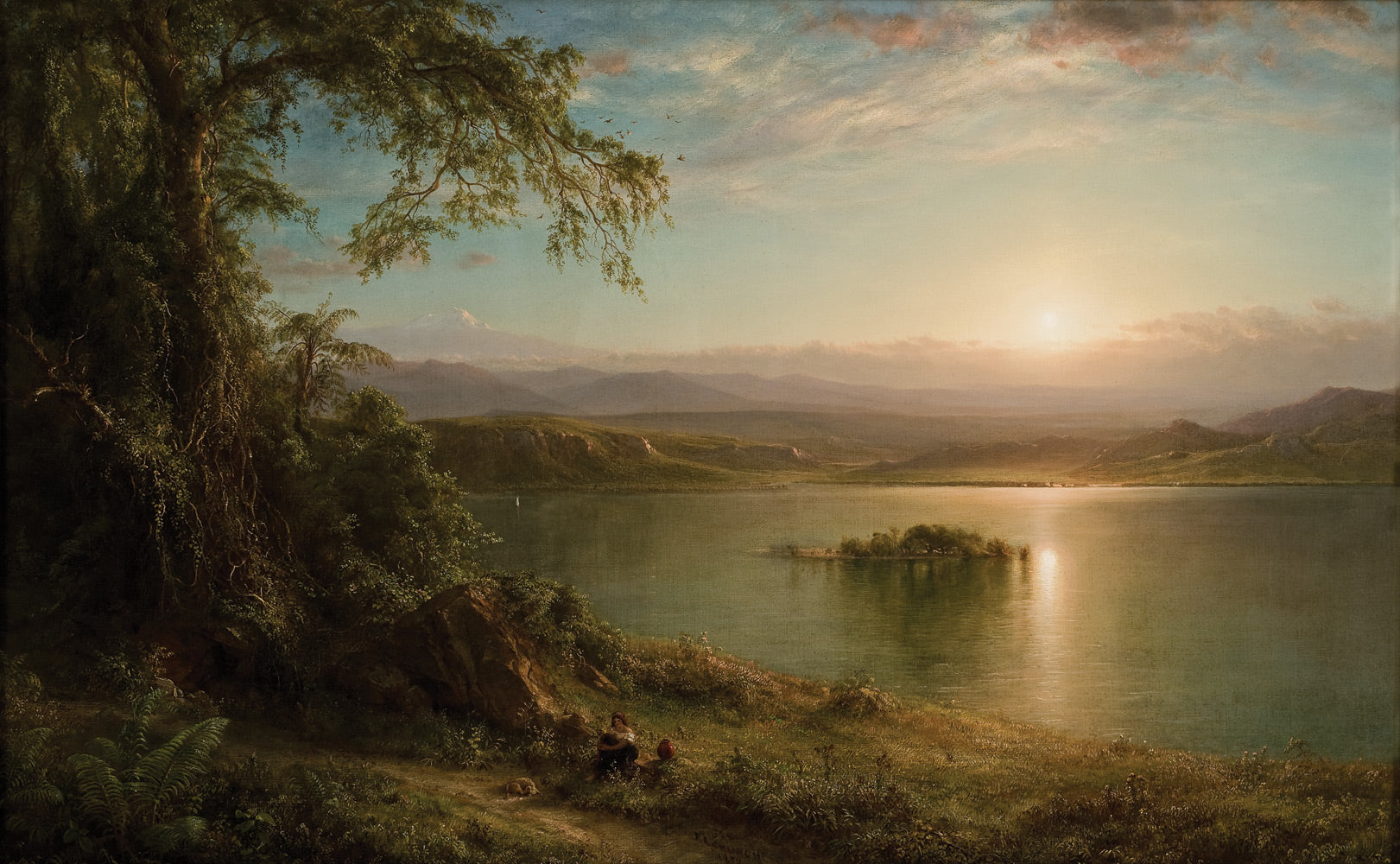 Crépuscule sous les tropiques - Frederic Edwin Church