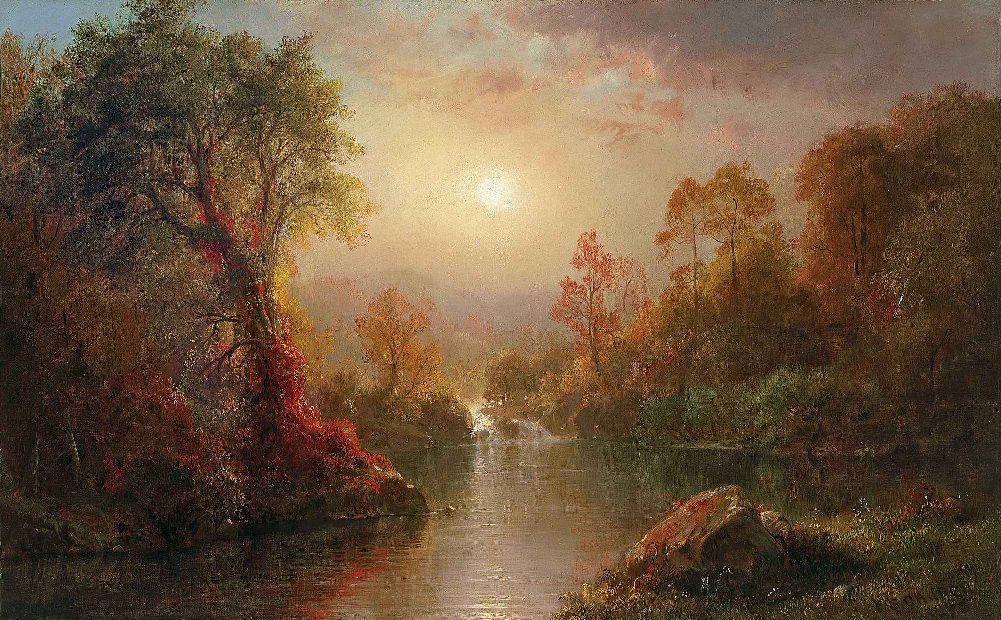 Automne - Frederic Edwin Church