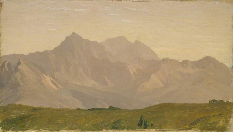 Monte Croce - Frederic Leighton