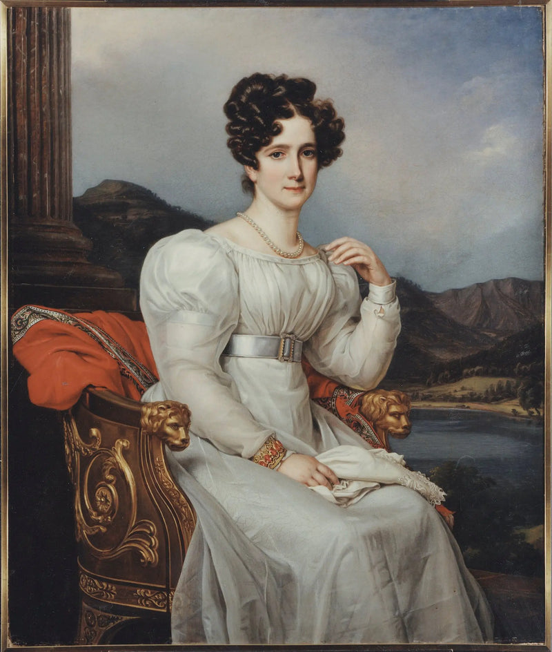 Fredrika Dorotea Vilhelmina, 1781 - 1826, královna Švédska - Joseph Karl Stieler
