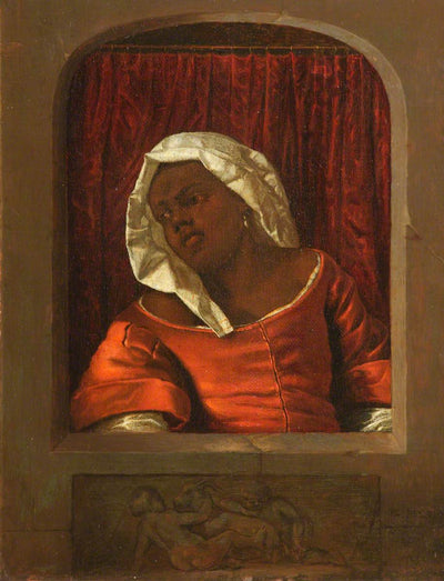 Femme en robe rouge - Gabriel Metsu