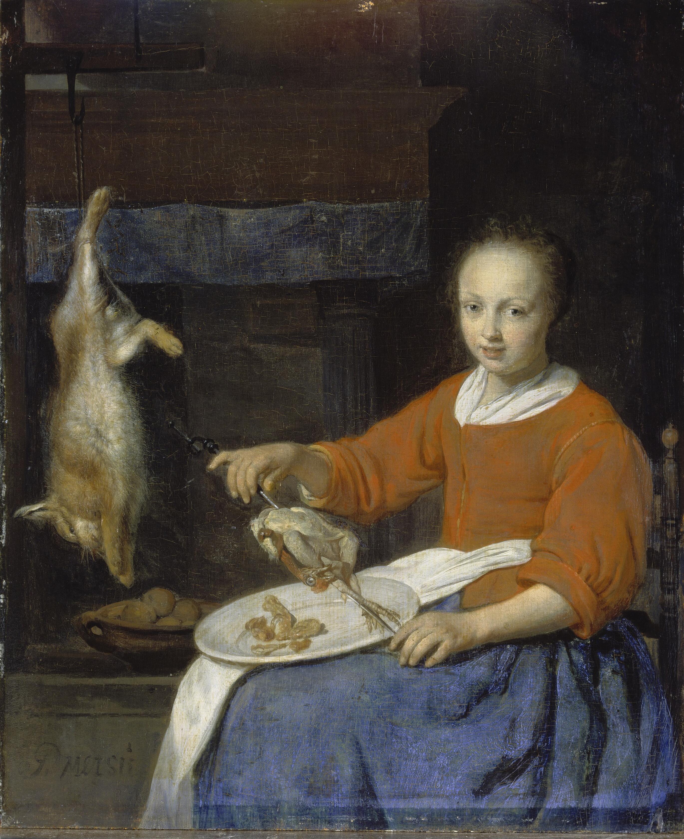 La servante - Gabriel Metsu