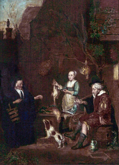 Le marchand de volailles - Gabriel Metsu