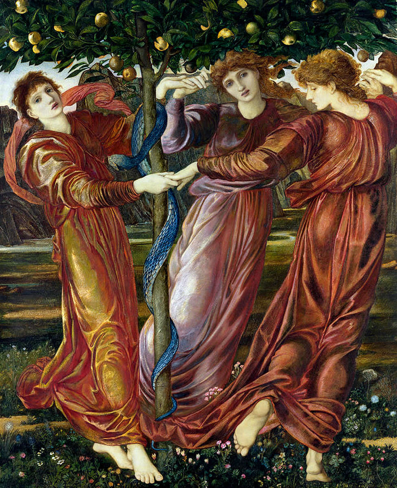 Zahrada Hesperid - Edward Burne-Jones