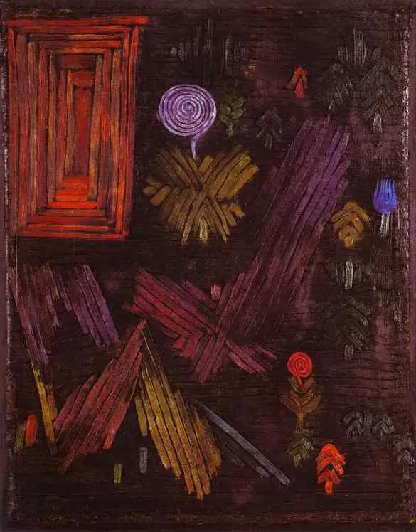 Porte dans le jardin - Paul Klee - Alpha Reproduction