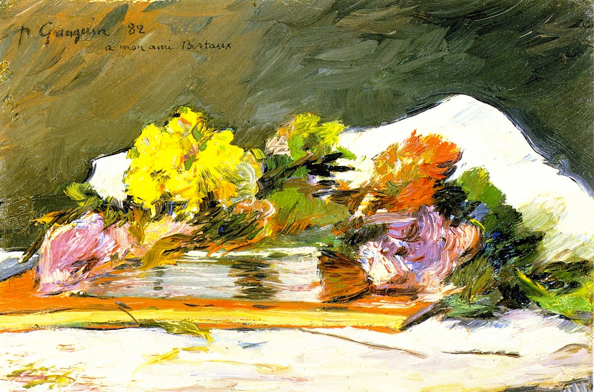 Květy a knihy - Paul Gauguin