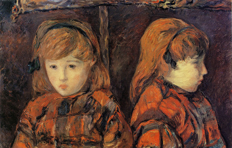 Dvojportét dívky - Paul Gauguin
