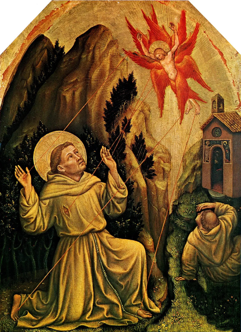 Stigmata svatého Františka - Gentile da Fabriano