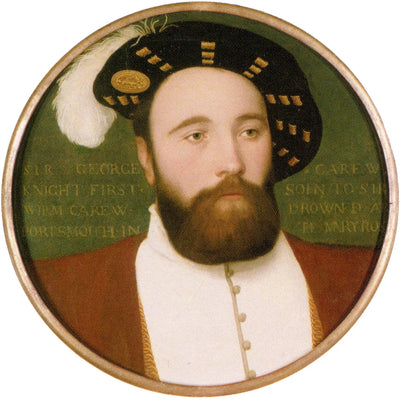 Sir George Carew (1504–1545) - Hans Holbein le Jeune - Alpha Reproduction