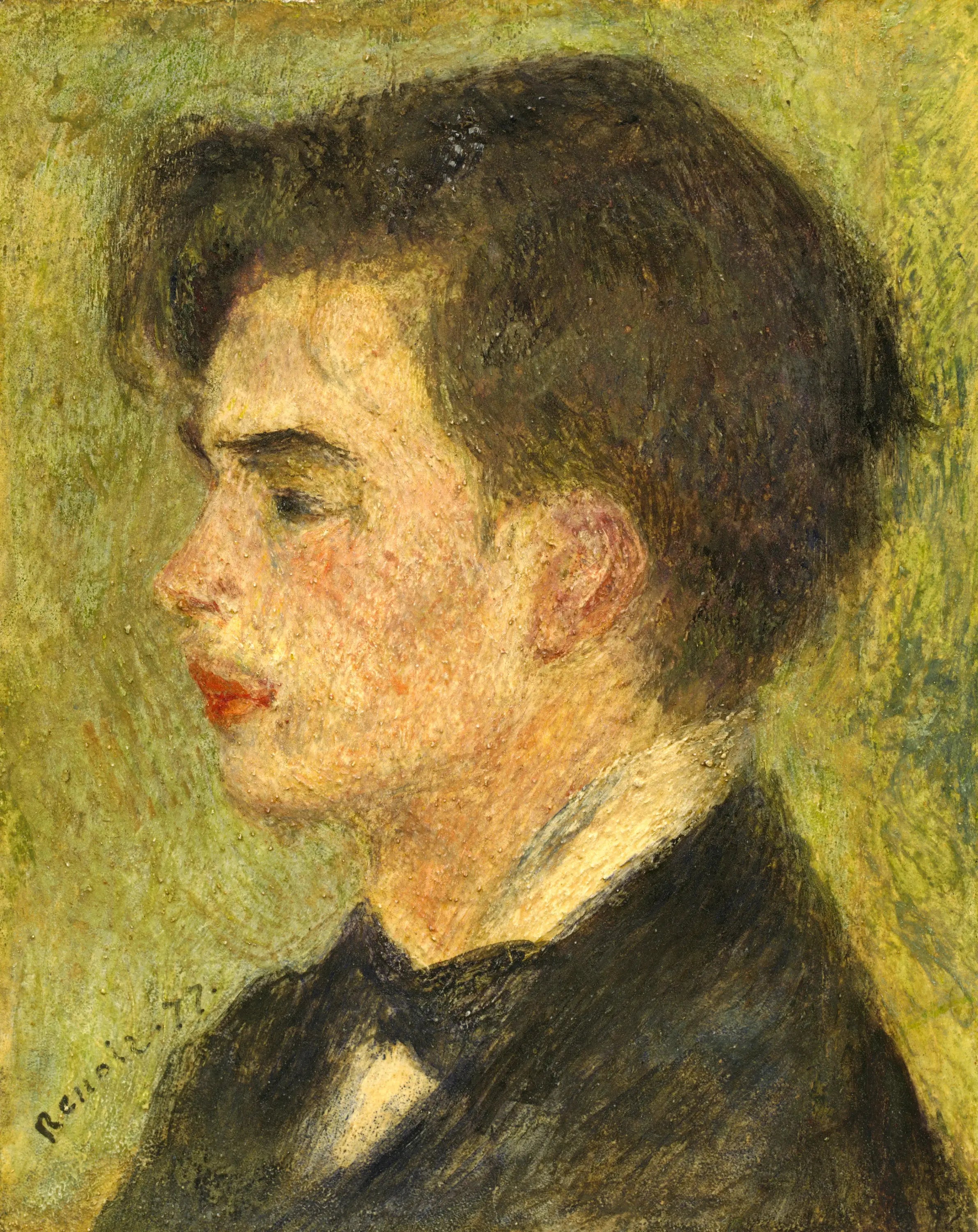 Reproduction du tableau « Georges Rivière - Pierre-Auguste Renoir » par Alpha Reproduction en peinture à l’huile