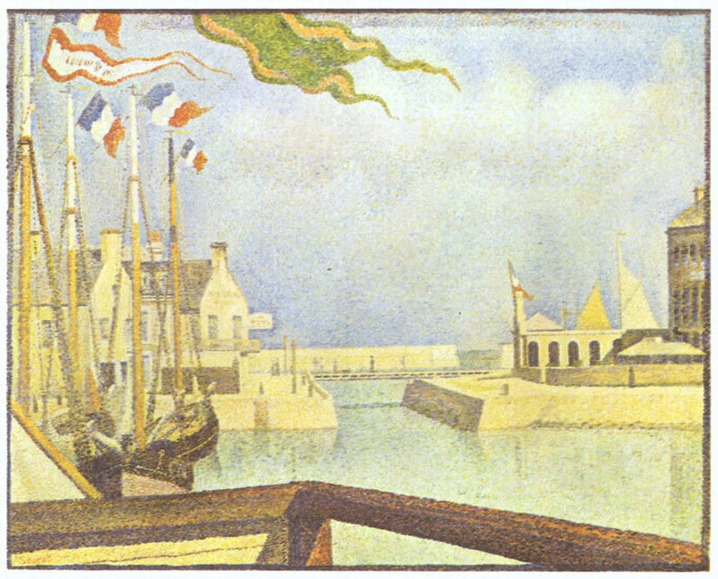 Neděle, Port-en-Bessin - Georges Seurat