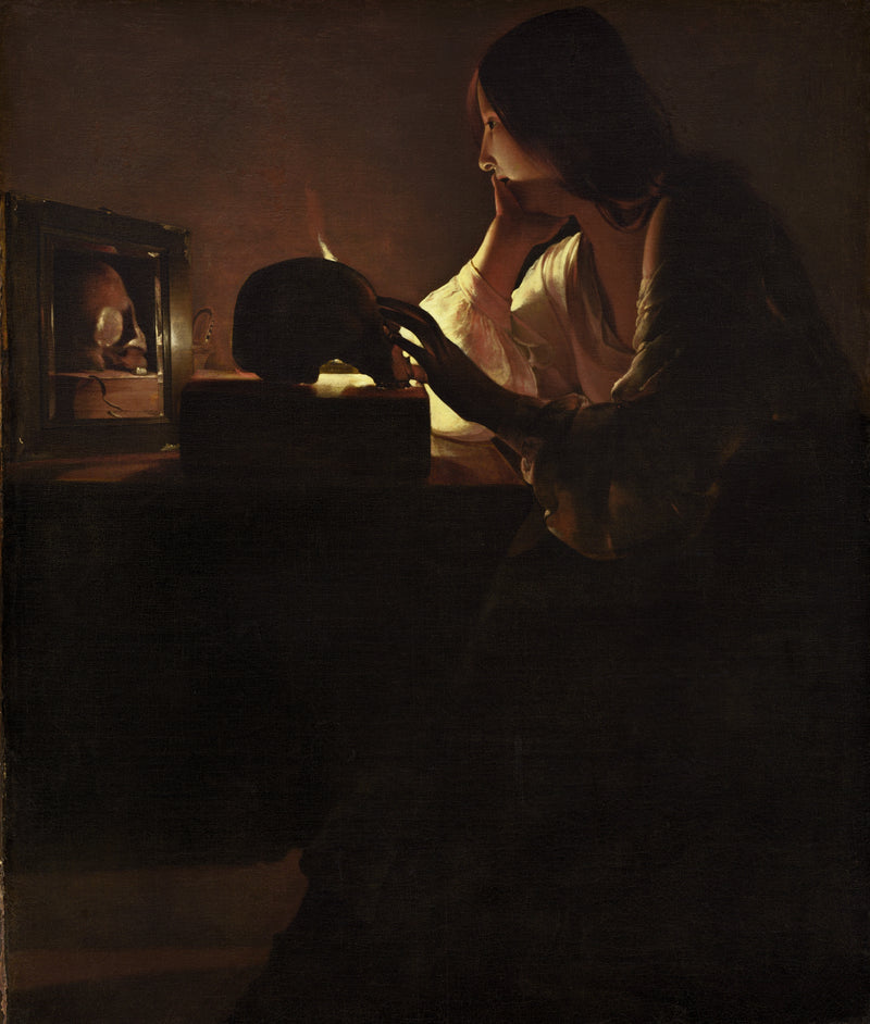 Madeleine u zrcadla - Georges de La Tour