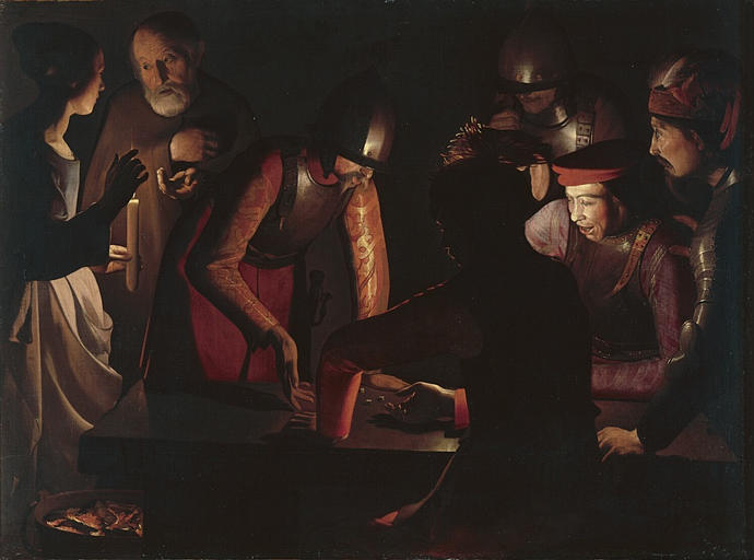 Odmítnutí svatého Petra - Georges de La Tour