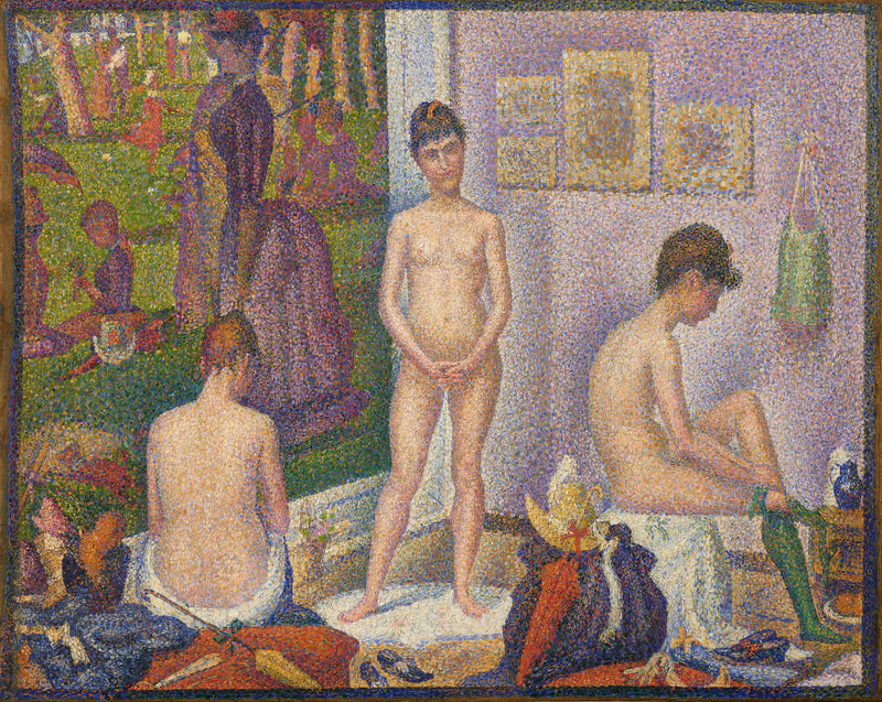 Poseuses - Georges Seurat