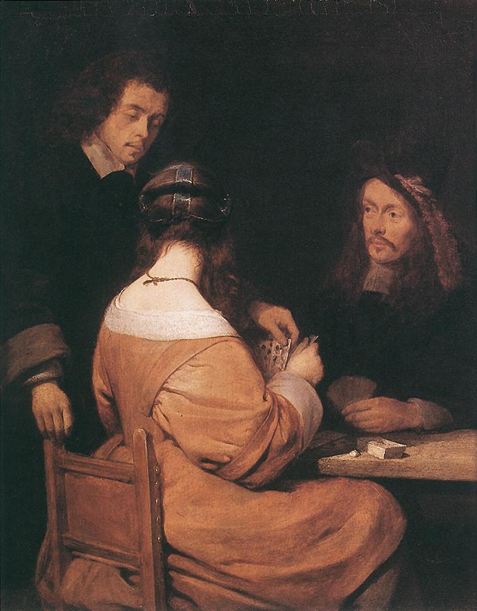 Les joueurs de cartes - Gerard ter Borch