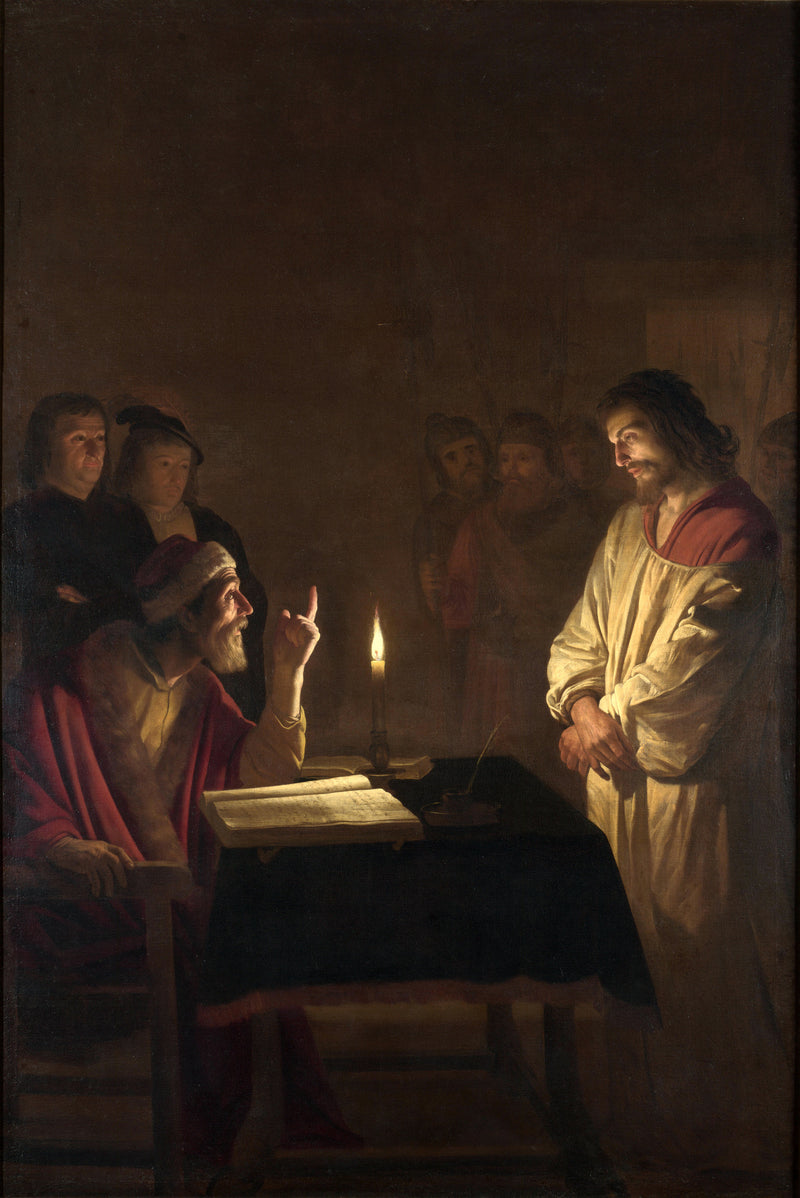 Kristus před velitelem - Gerrit van Honthorst