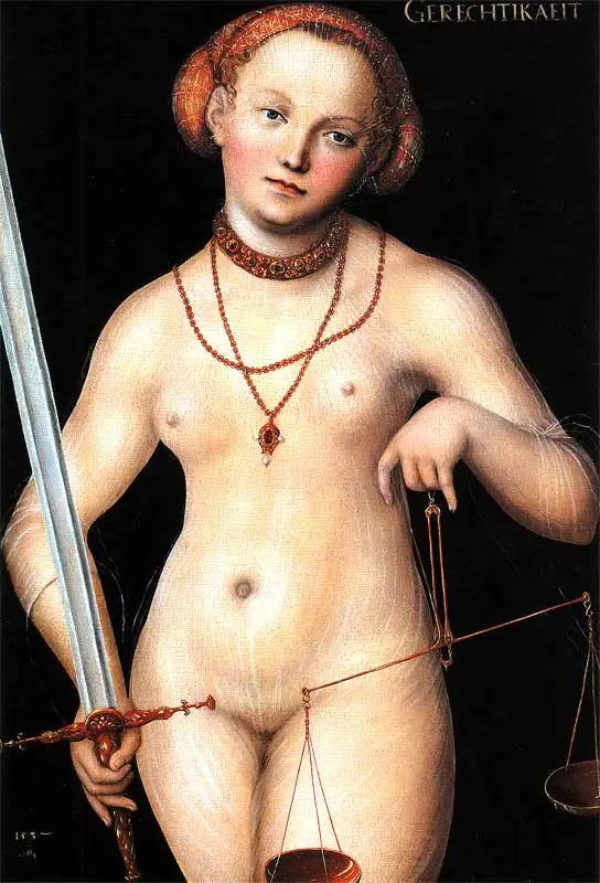 Justice - Lucas Cranach starší