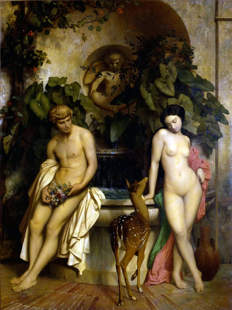 Daphnis a Chloé - Jean-Léon Gérôme