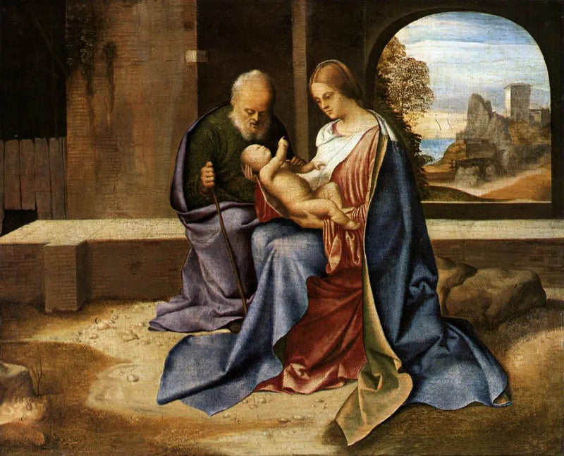 Sacra Famiglia Benson - Giorgione