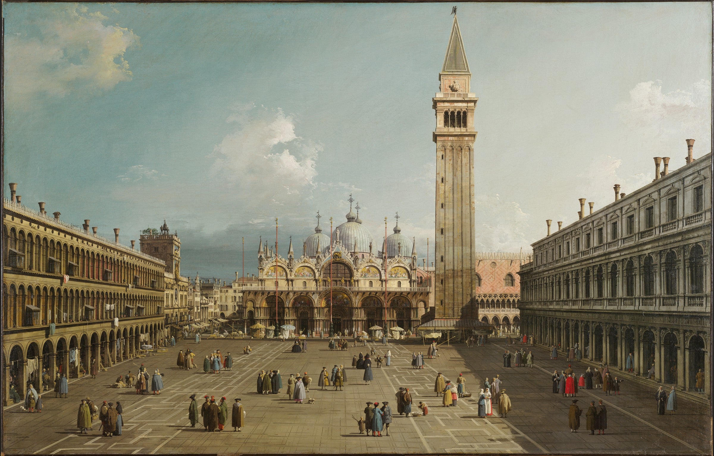 Place Saint-Marc, Venise - Canaletto