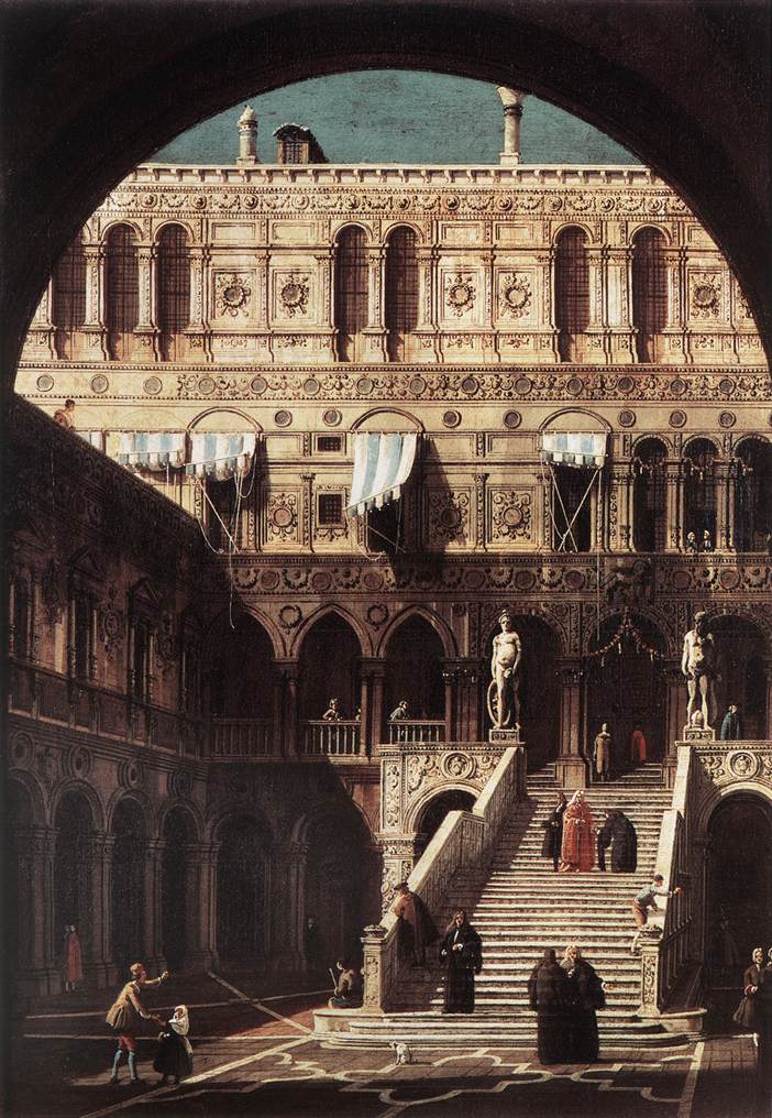 Échelle des Géants - Canaletto
