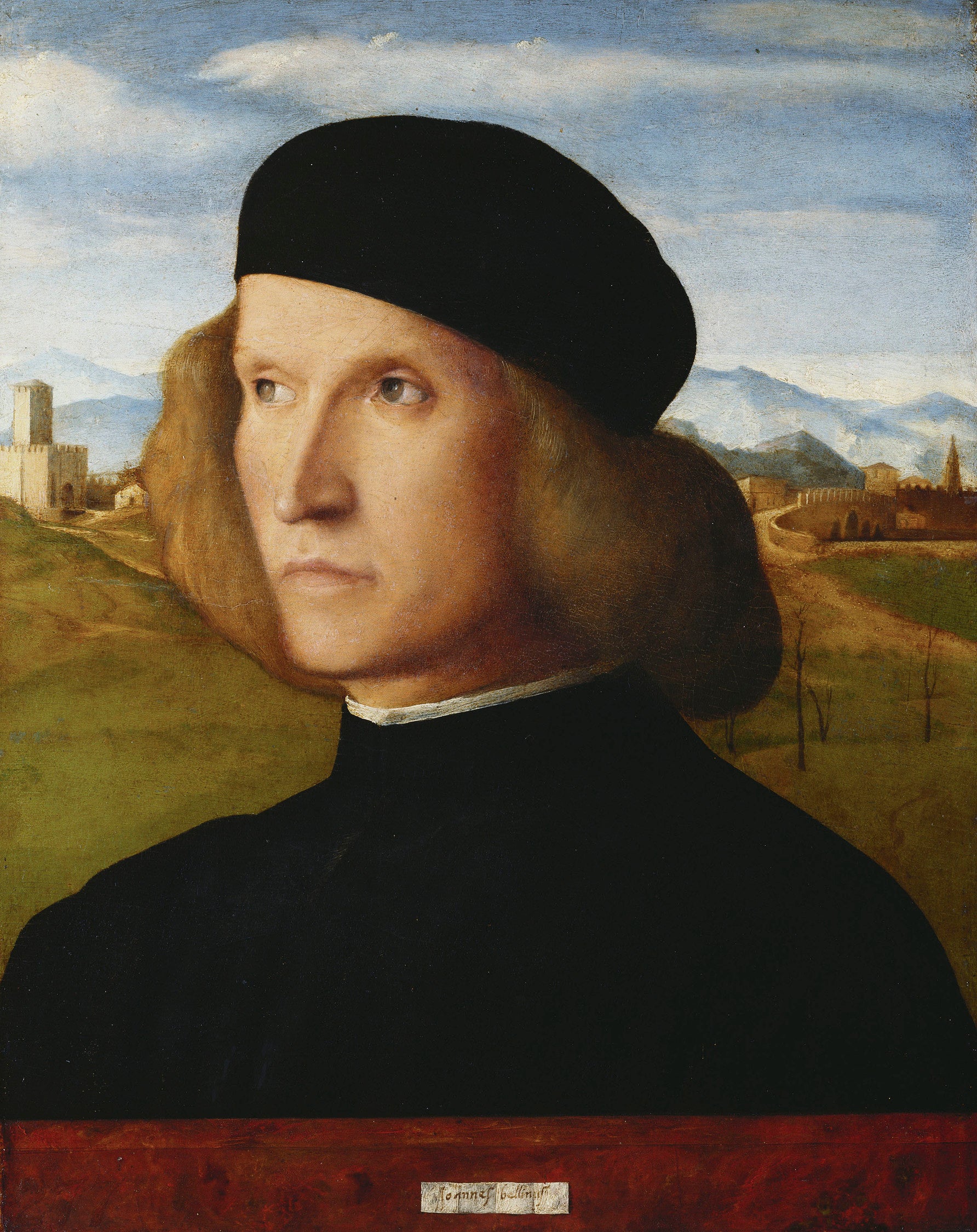 Portrait de jeune homme - Giovanni Bellini - Alpha Reproduction