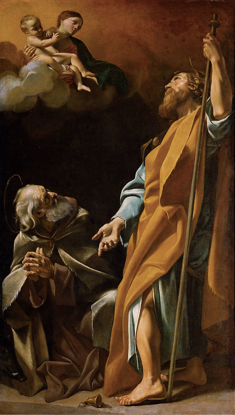 Panna s dítětem - Giovanni Lanfranco