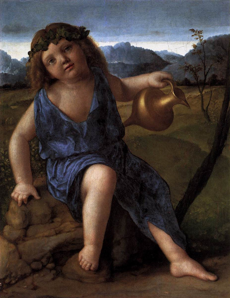 Dítě Bacchus - Giovanni Bellini