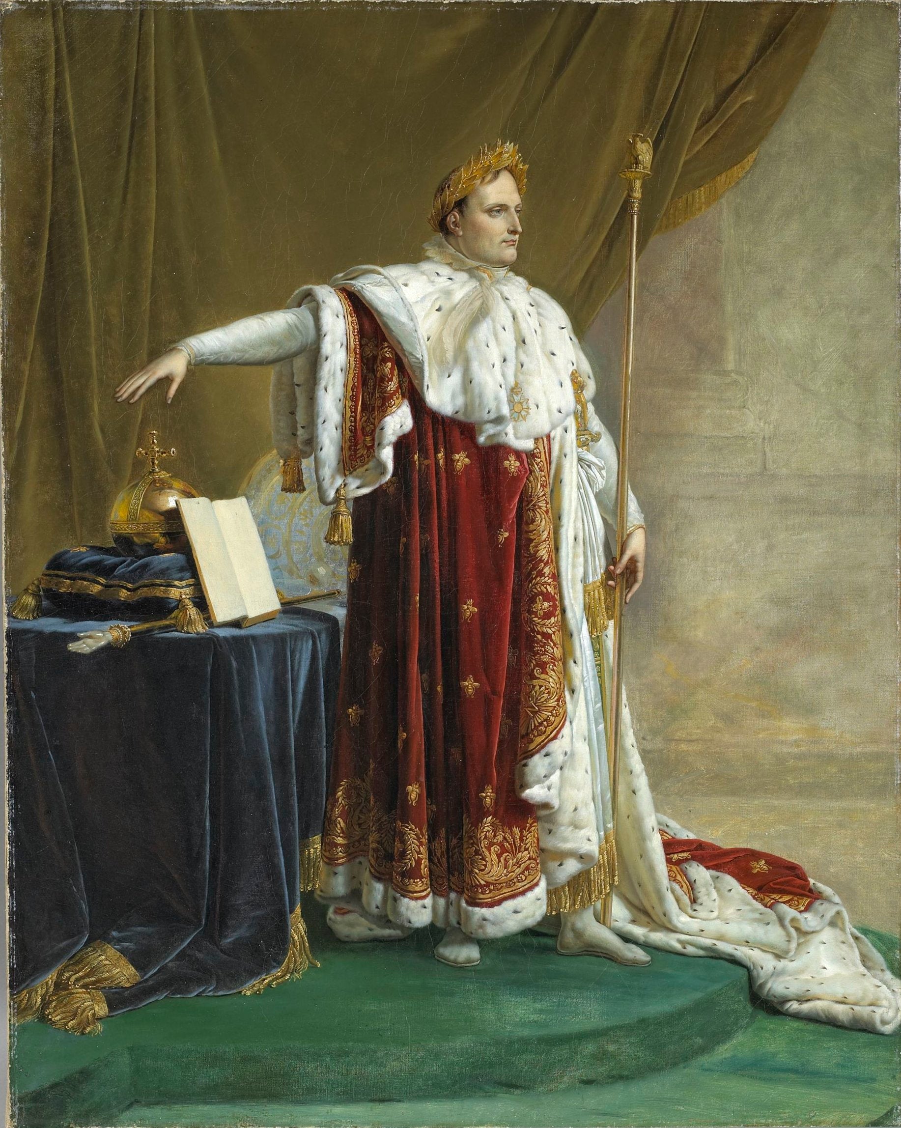 Napoléon 1er en costume de sacré - Anne-Louis Girodet