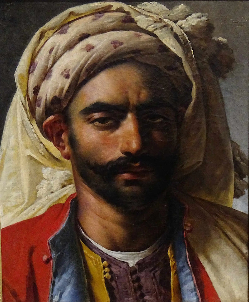 Portrét Mustafy - Anne-Louis Girodet