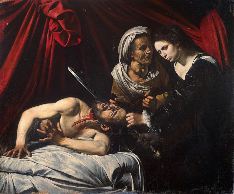 Judit, která sťala Holoferna - Caravaggio