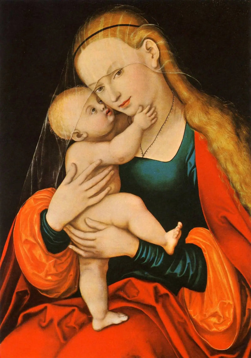 Panna Marie z Bon-Sécours - Lucas Cranach starší