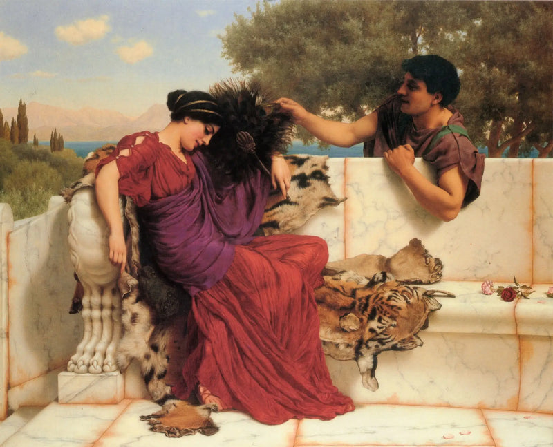 Starý, starý příběh - John William Godward