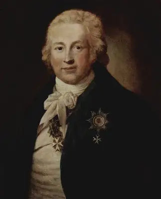 Portrét Christopha Johanna Friedricha hraběte z Medemu (1763-1838) - Anton Graff