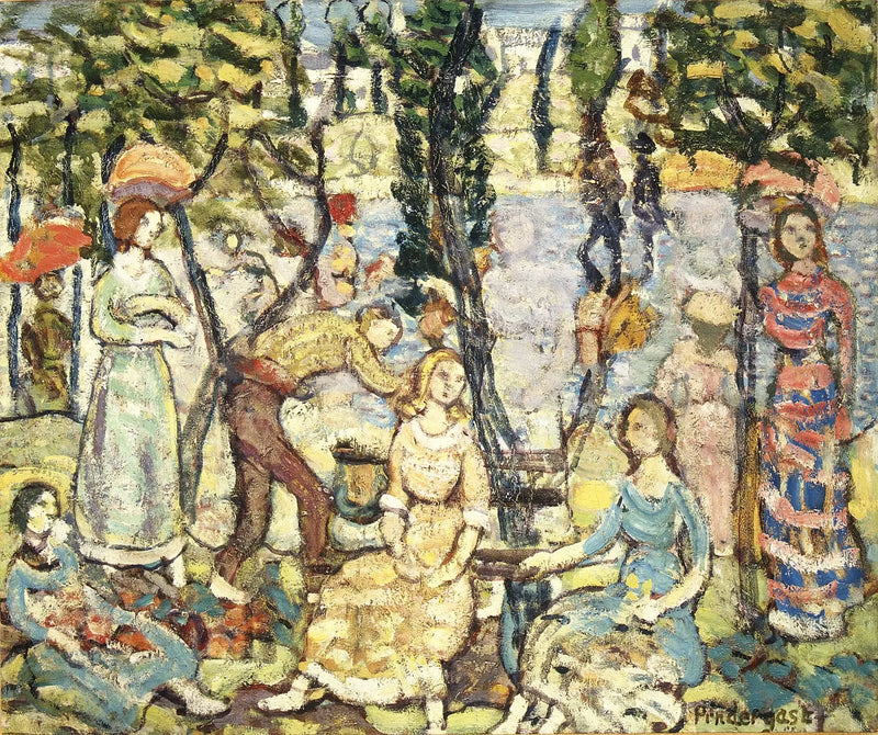 Skupina postav - Maurice Prendergast