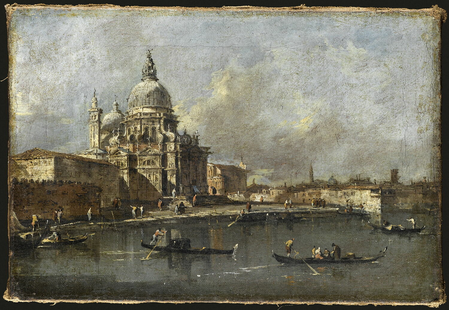 Vue de la Salute - Francesco Guardi
