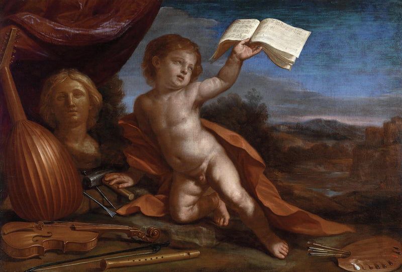 Ctnostná láska - Guercino